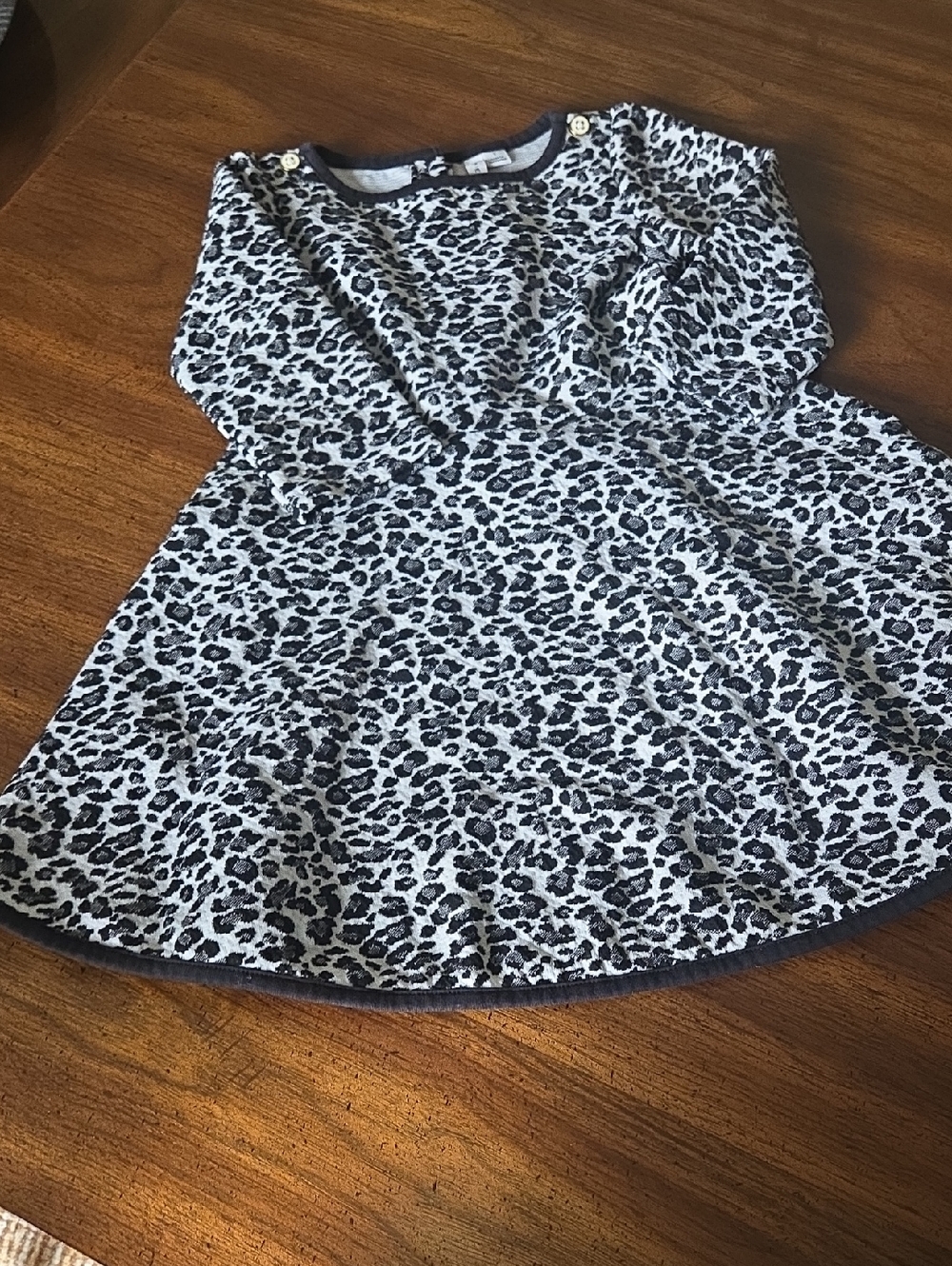 Leopard Print Girls Dress